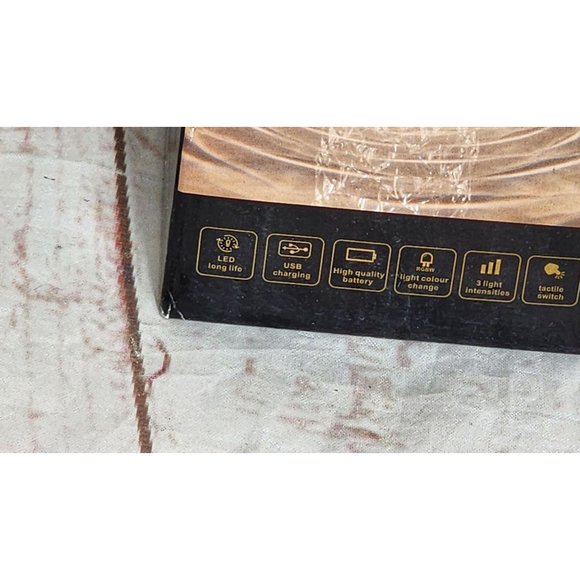 Rose Diamond LED USB Charging Mood Light Multiple Color Remote Lamp - Picture 16 of 16